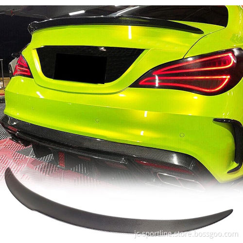Carbon Fiber Rear Trunk Spoiler for Mercedes-Benz CLA180/CLA200/CLA250/CLA45 (2013-2019)